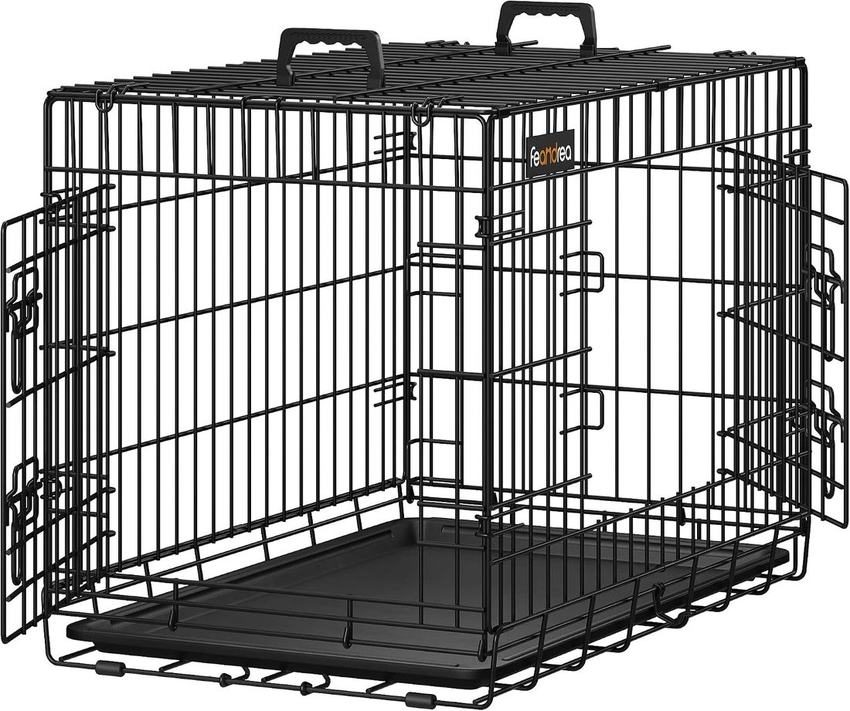 Foldable two-door dog crate, 76–122 cm0 kg) - photo 3