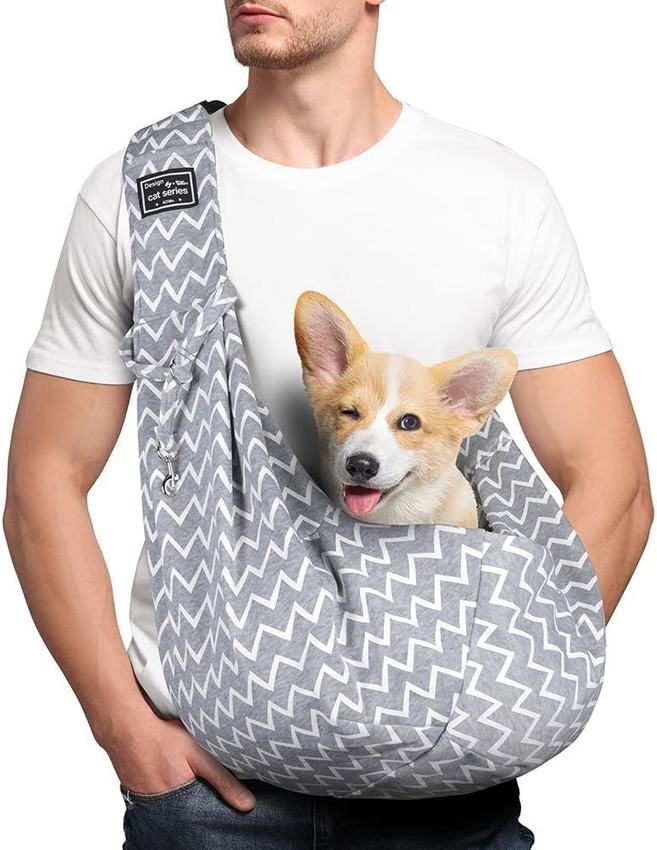 Sling carrier for pets up to 7.5 kg0 kg) - photo 6