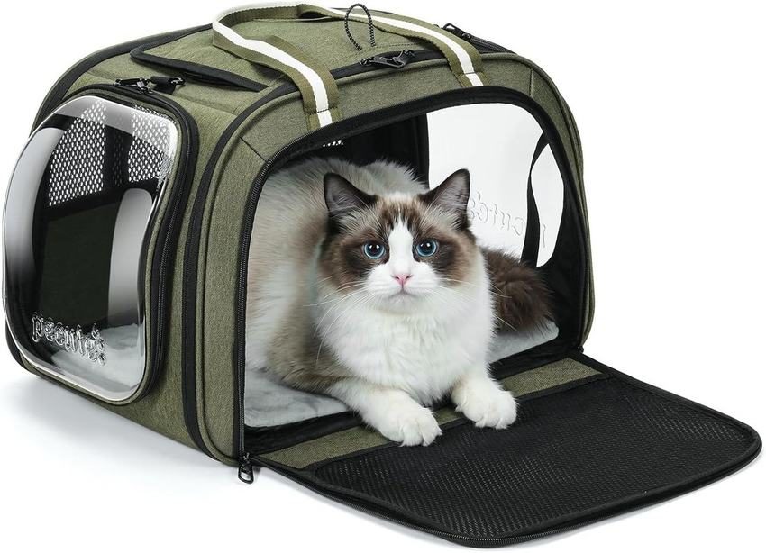 Pet carrier bag with panoramic windows, M–XL0 kg) - photo 1