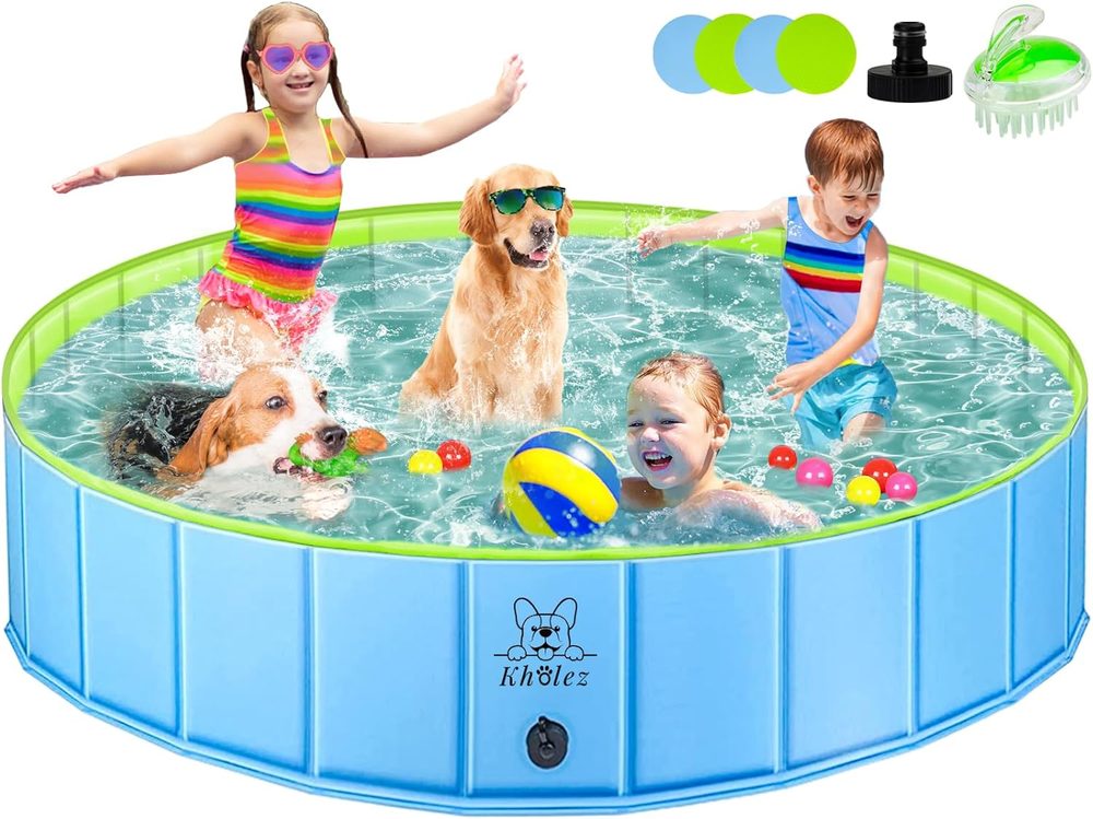 Folding dog pool and bath tub, 120 × 30 / 160 × 30 cm