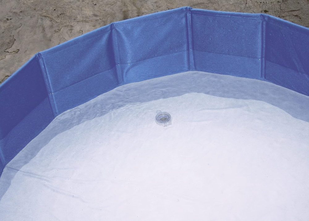 Kerbl foldable 100 L dog pool, 80 cm — 3