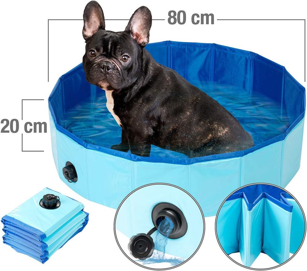 Sweetypet compact anti-slip dog pool, 80 cm — 2