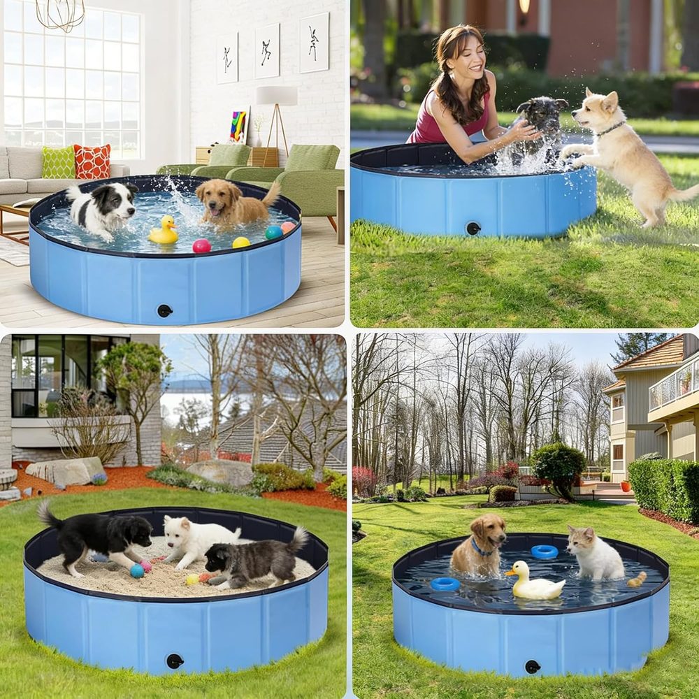 Ezilif 0.6 mm wear-resistant pool with hose adapter, 80 / 120 / 160 cm — 8