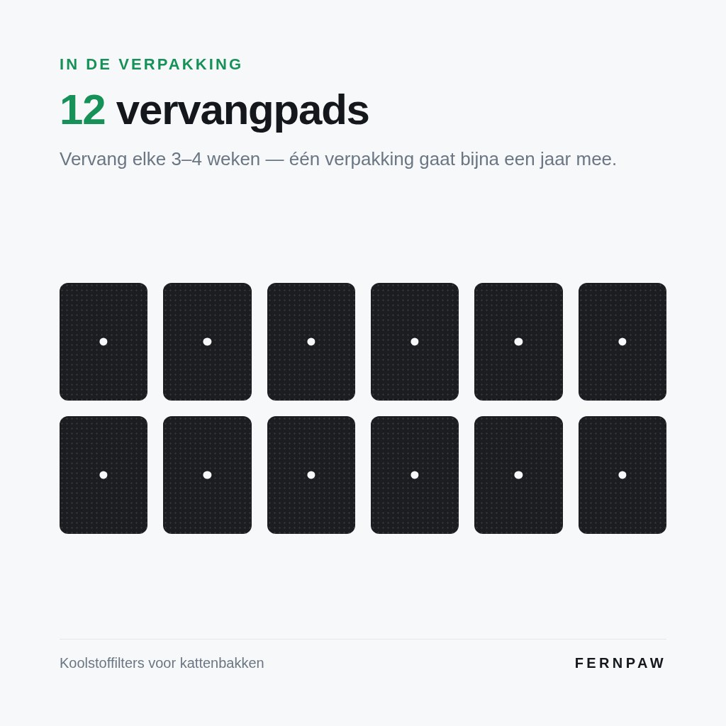 Actievekoolfilters voor kattenbakken — foto 5