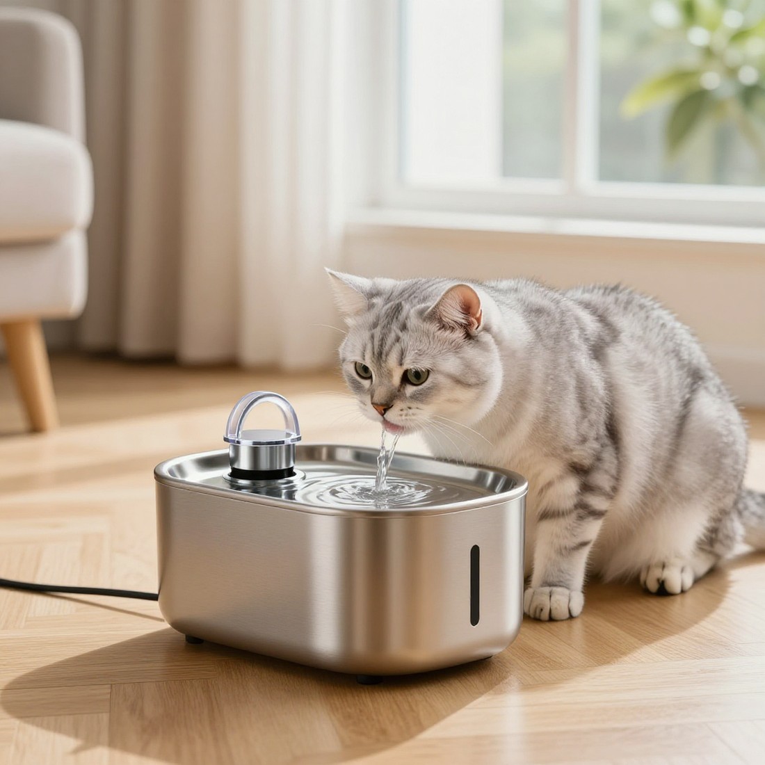Stainless steel drinking fountain - photo 9