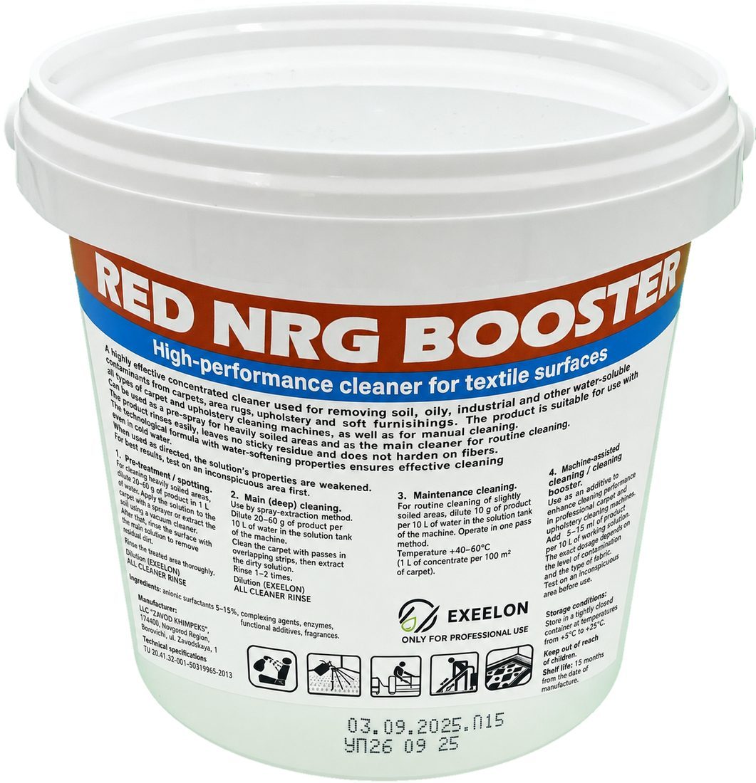 RED NRG BOOSTER - textile cleaning enhancer - photo 1