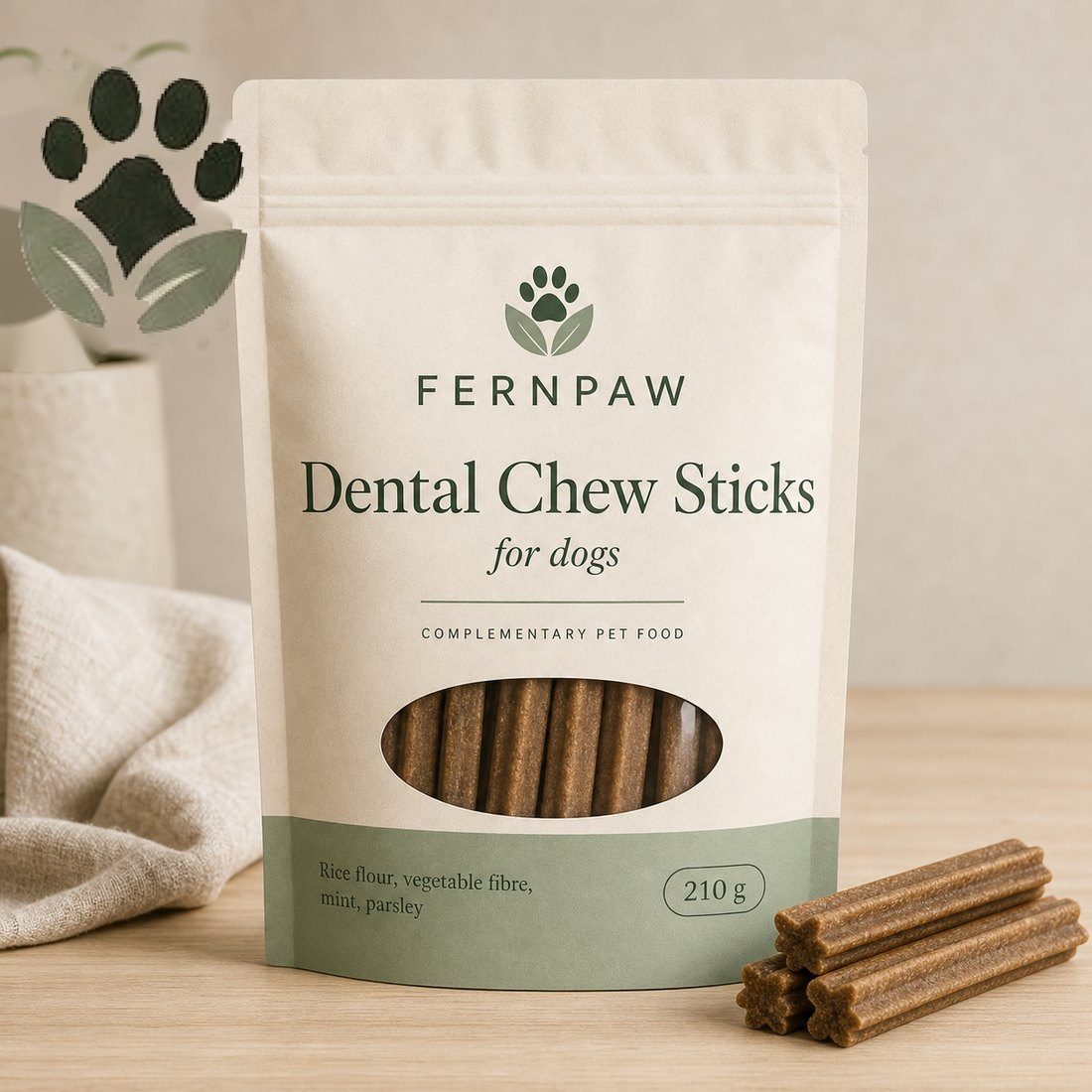 Dental chewing sticks for dogs, 210 g - photo 3