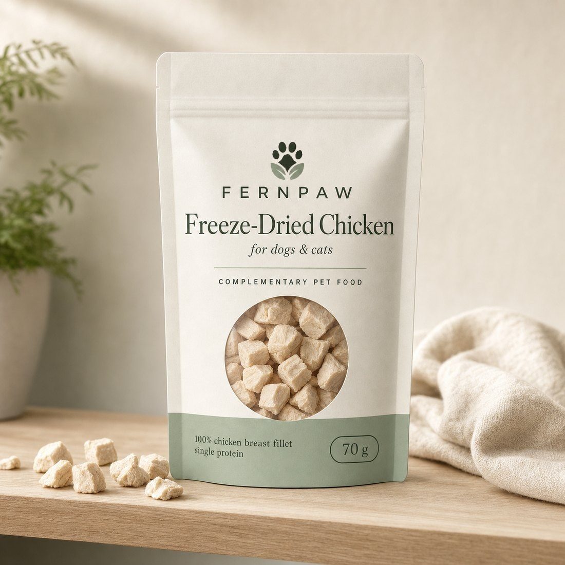 Freeze-dried chicken treats, 70 g - photo 3