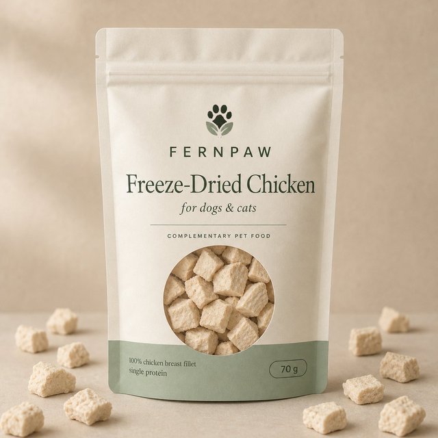 Freeze-dried chicken treats, 70 g