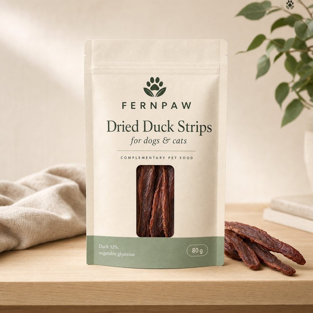 Dried duck meat strips, 80 g - photo 3