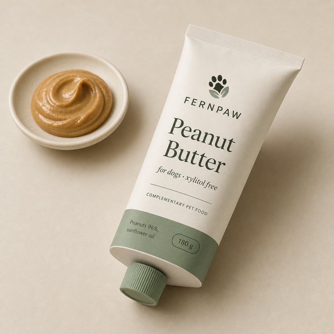 Peanut butter for dogs without xylitol, 180 g - photo 2