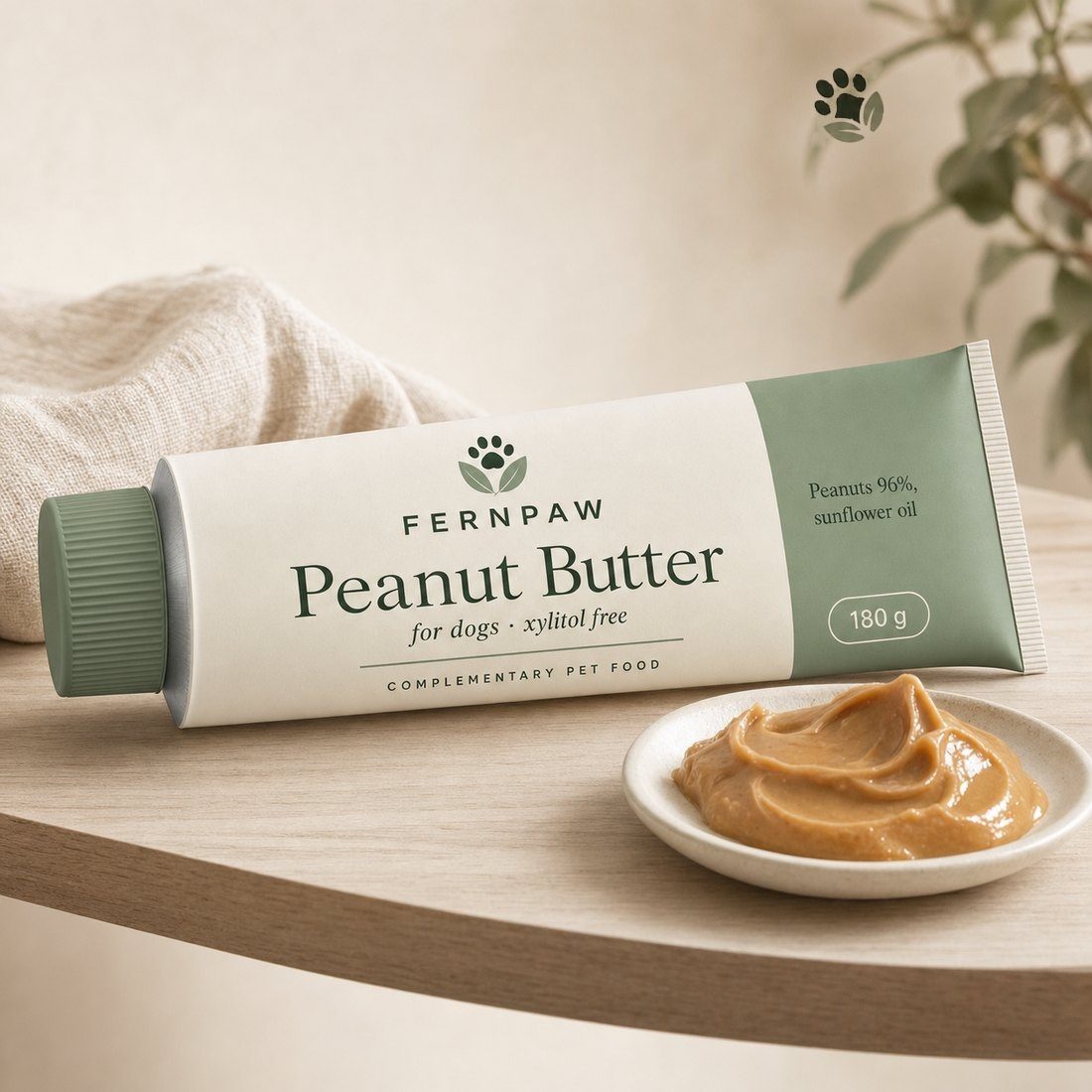 Peanut butter for dogs without xylitol, 180 g - photo 3