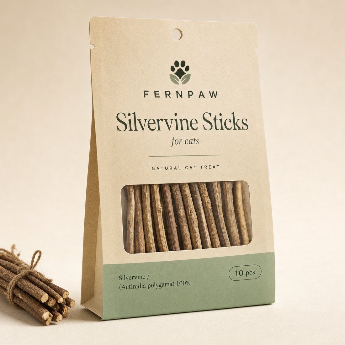 Matatabi chewing sticks for cats, 10 pcs - photo 2