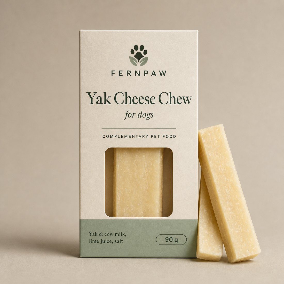 Hard Himalayan cheese treat for dogs, 90 g - photo 1