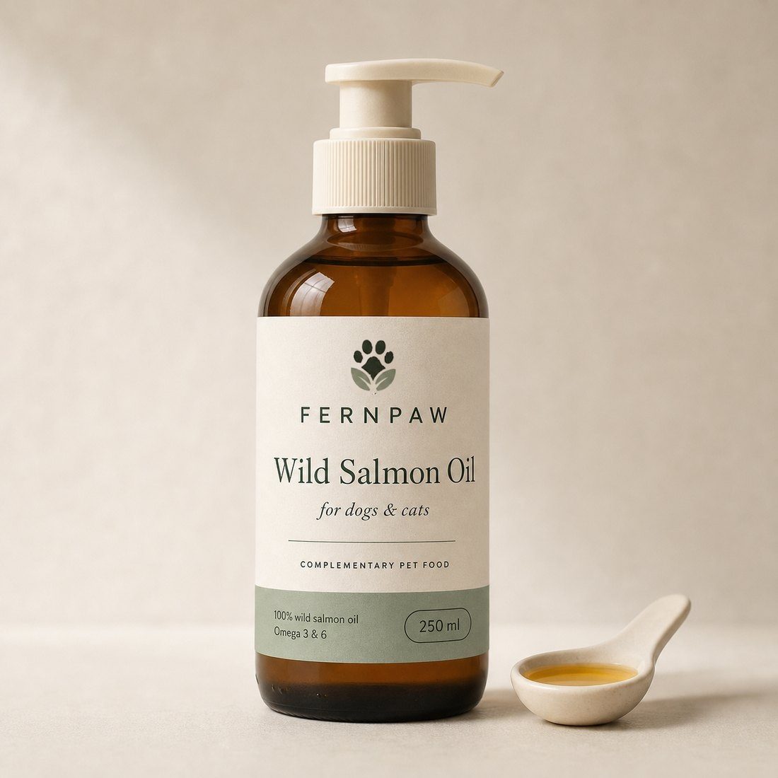 Wild salmon oil with dispenser, 250 ml - photo 1