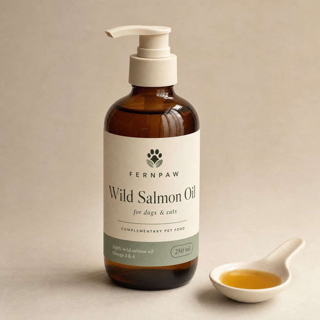 Wild salmon oil with dispenser, 250 ml - photo 2