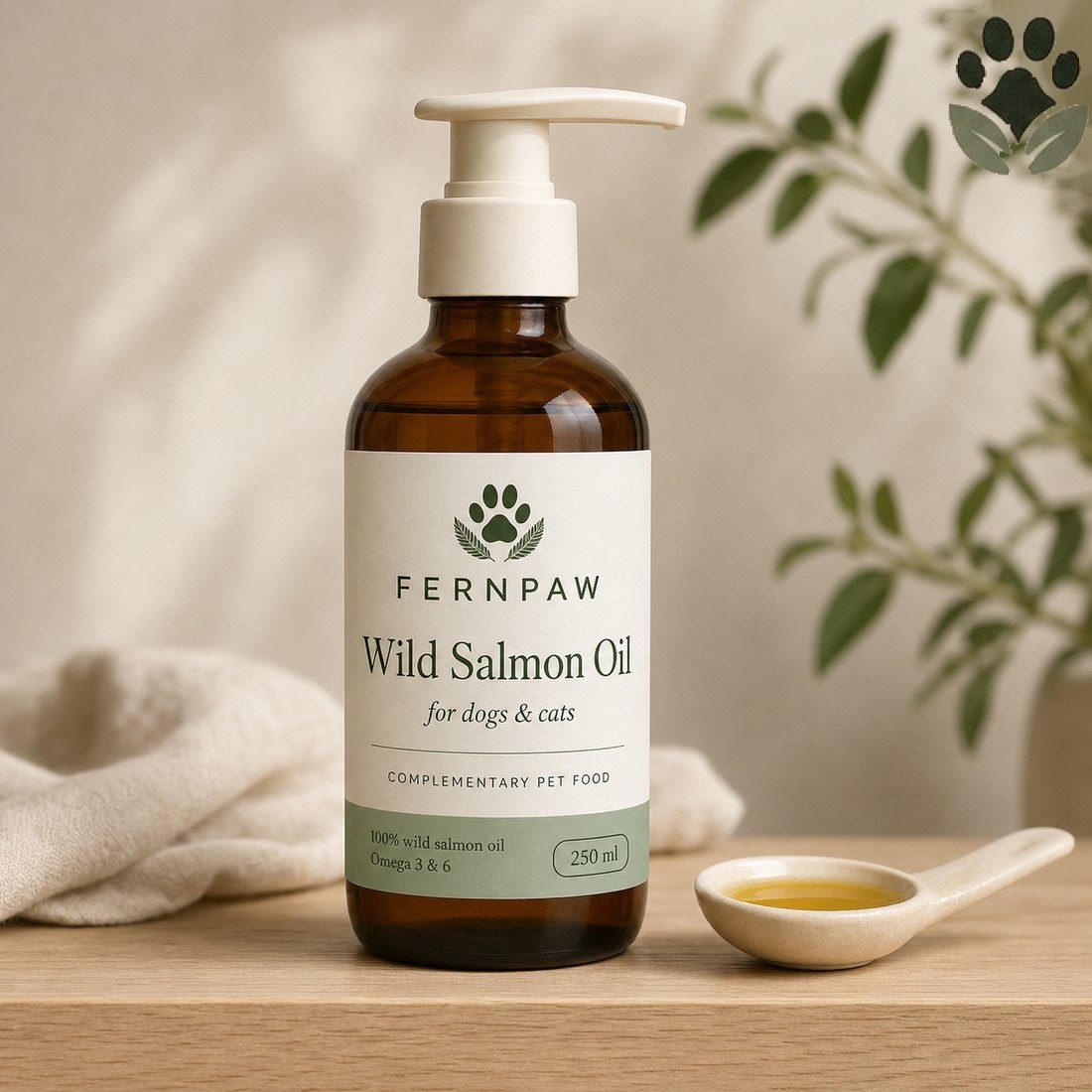 Wild salmon oil with dispenser, 250 ml - photo 3