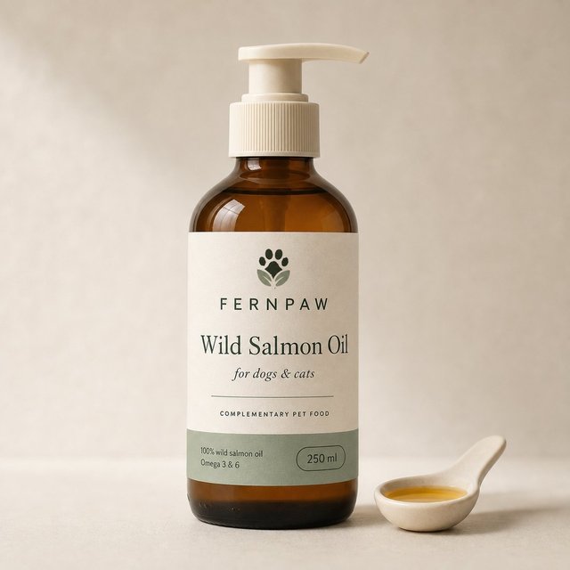 Wild salmon oil with dispenser, 250 ml