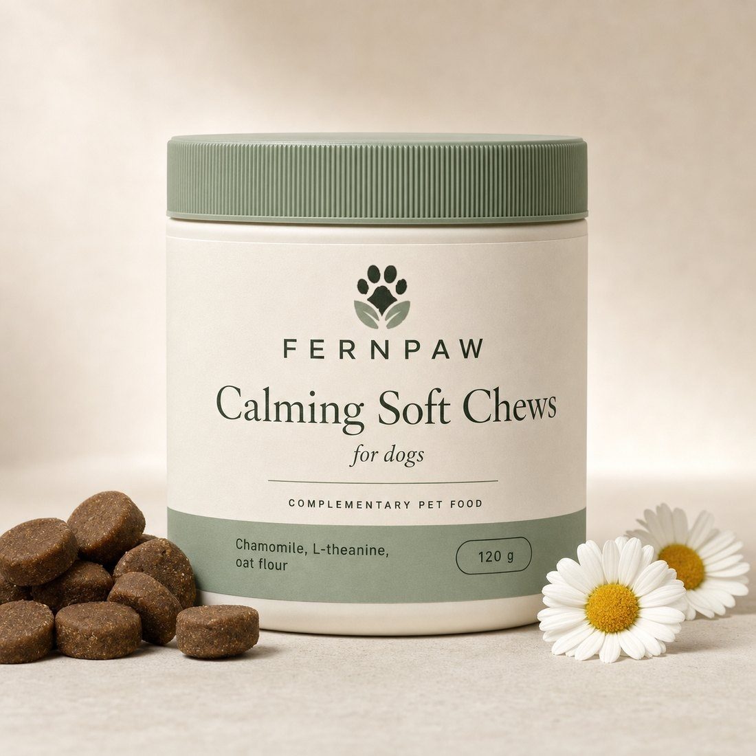 Chewable drops with chamomile and L-theanine, 120 g - photo 1