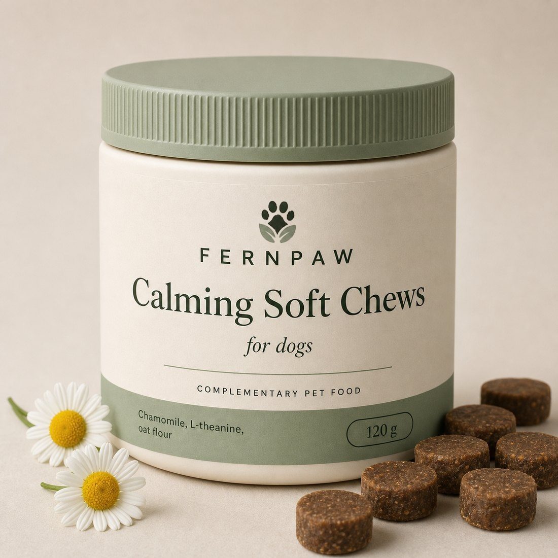 Chewable drops with chamomile and L-theanine, 120 g - photo 2