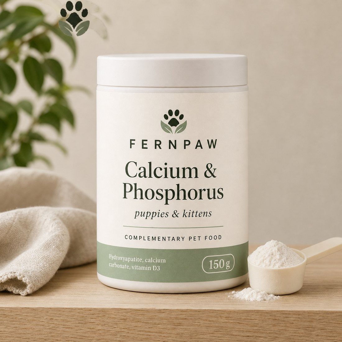 Calcium and phosphorus for puppies and kittens, 150 g - photo 3
