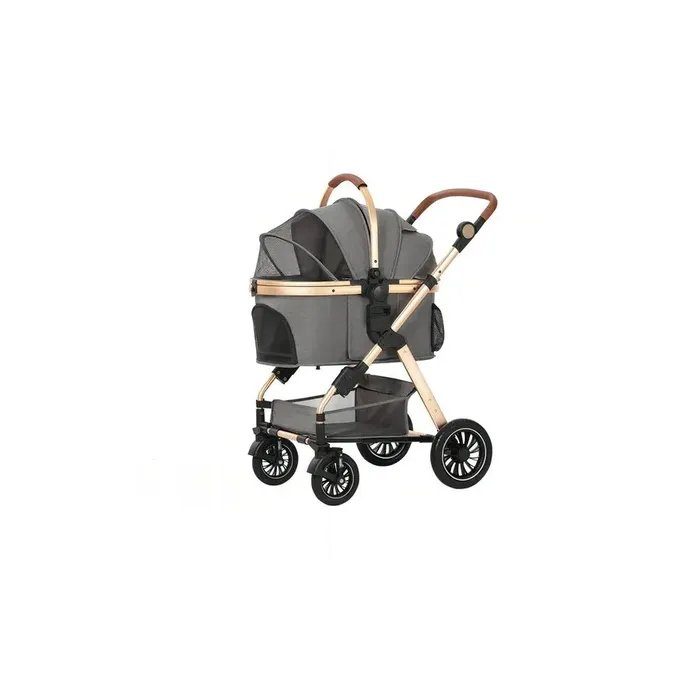 Stroller with a removable carrying cradle - photo 2
