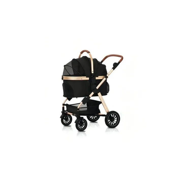 Stroller with a removable carrying cradle - photo 3
