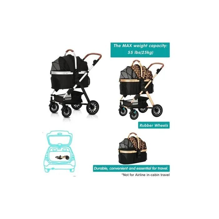 Stroller with a removable carrying cradle - photo 4