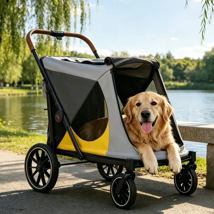 Reinforced stroller for large dogs (up to 50 kg) - photo 2