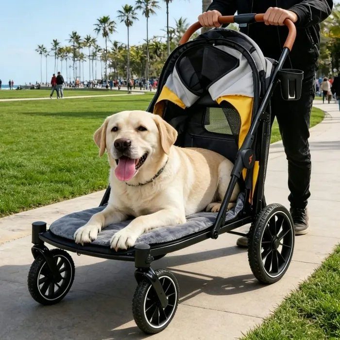 Reinforced stroller for large dogs (up to 50 kg) - photo 4