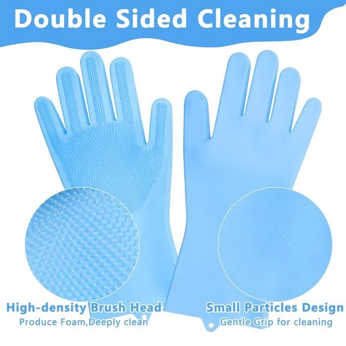 Silicone grooming mitt - photo 2