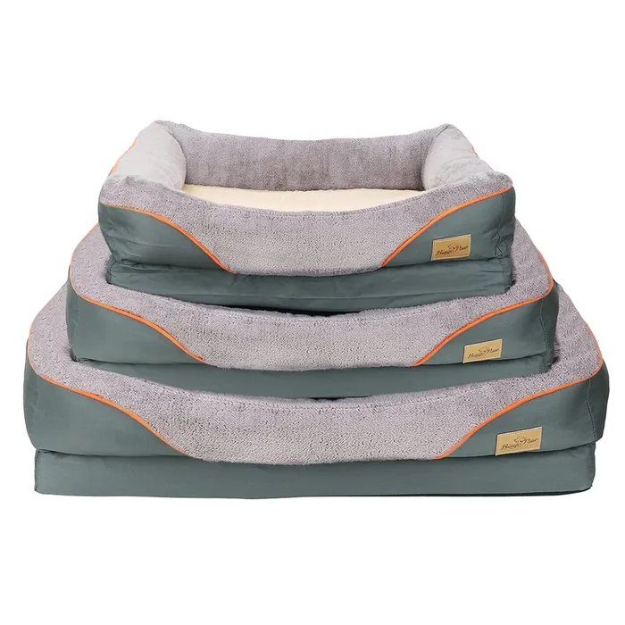 Bed with a side and a removable cover for dogs - photo 4