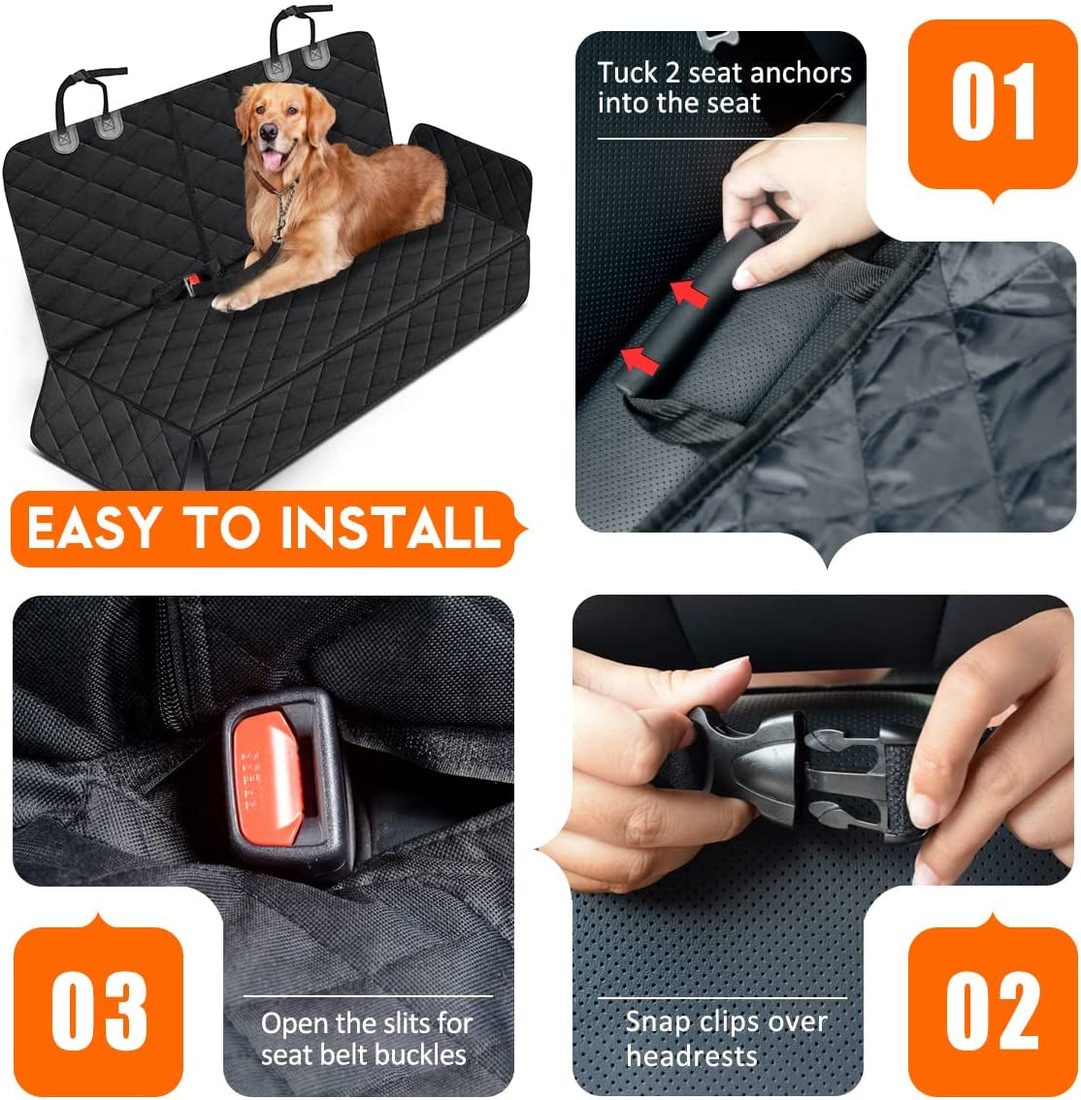 Waterproof Car Seat Hammock for Dogs — photo 5