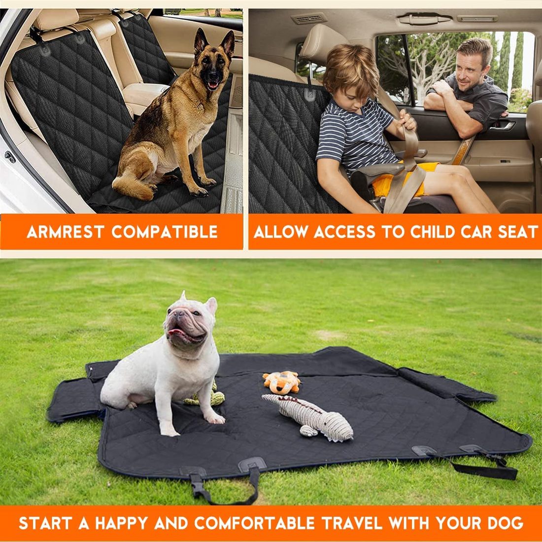 Waterproof Car Seat Hammock for Dogs — photo 7