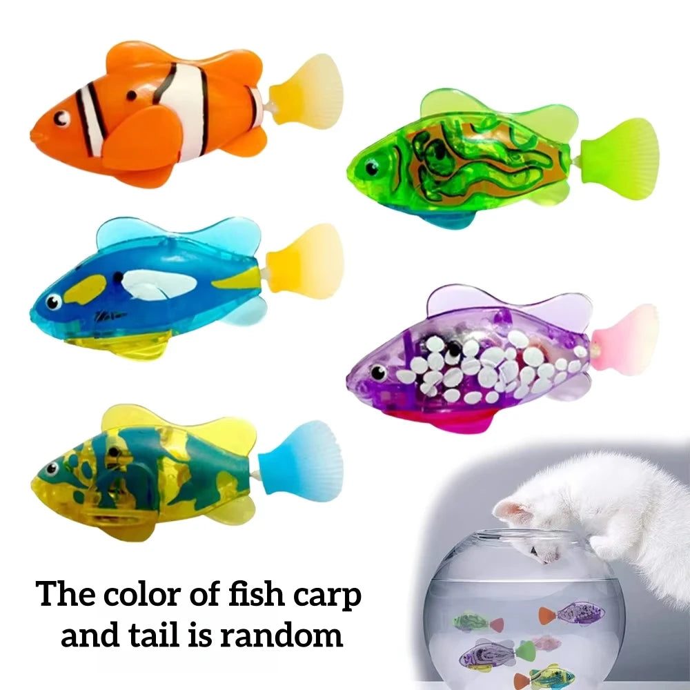 LED Robo-Fish — Interactive Cat Toy — photo 4
