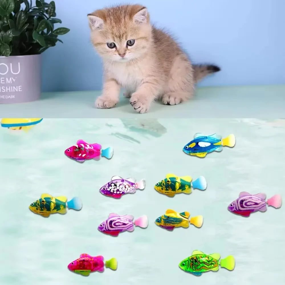 LED Robo-Fish — Interactive Cat Toy — photo 5