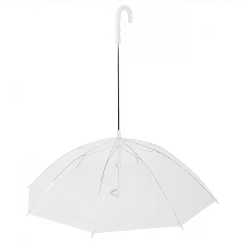 Umbrella Dog Lead — Clear Canopy for Rainy Walks — photo 3