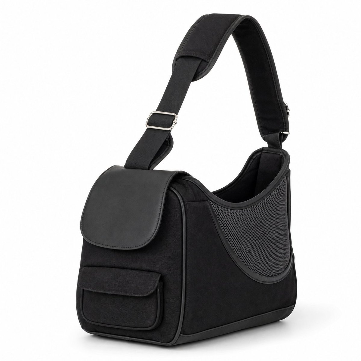 2-in-1 sling backpack carrier with mesh and reflective trim, up to 9 kg - 7